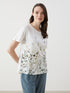 LC Waikiki Crew Neck Floral Women's T-Shirt